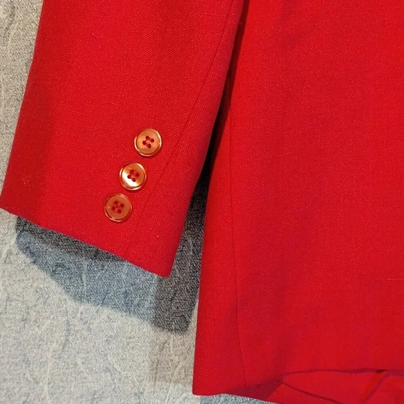 Impromptu Women's Hot Pink Long Sleeve Suit Coat Blazer CK  MEASUREMENTS - Picture 7 of 12